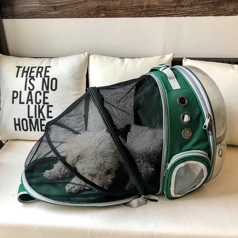 Innovative, erweiterbare Tiertasche