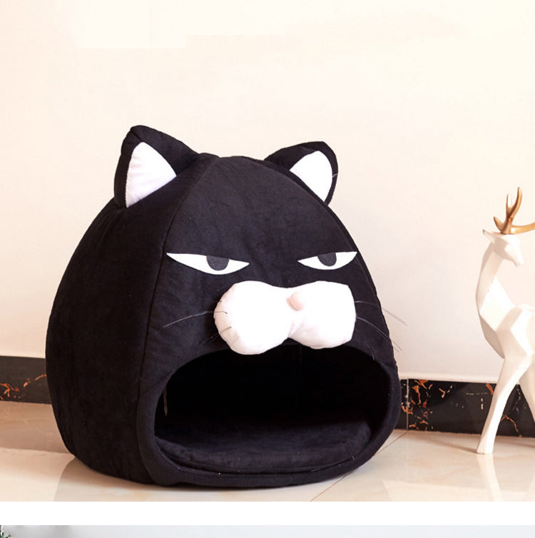 Indoor Cat House with Removable Cover
