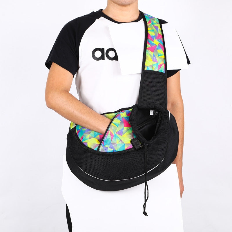 Breathable Pet Crossbody Carrier Bag