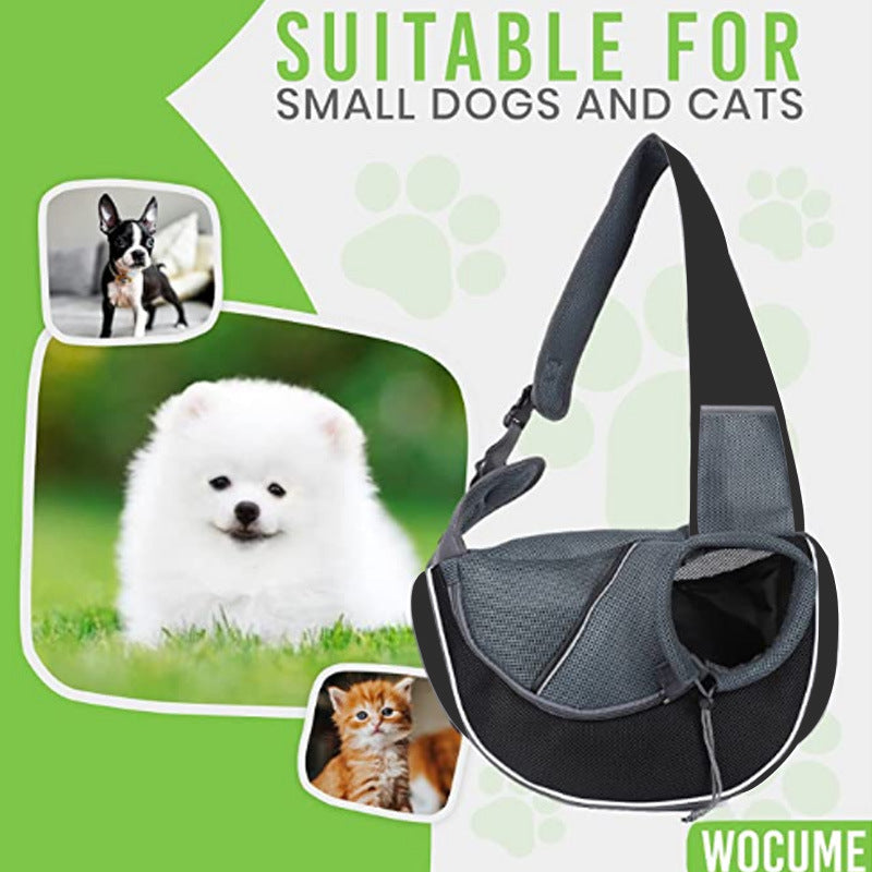 Breathable Pet Crossbody Carrier Bag