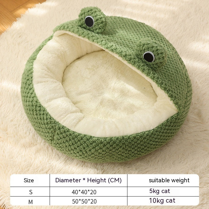 Warm Pet Bed for Cats and Small Dogs