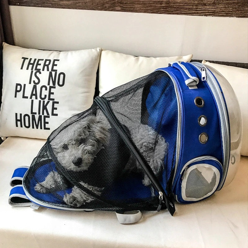 Innovative, erweiterbare Tiertasche