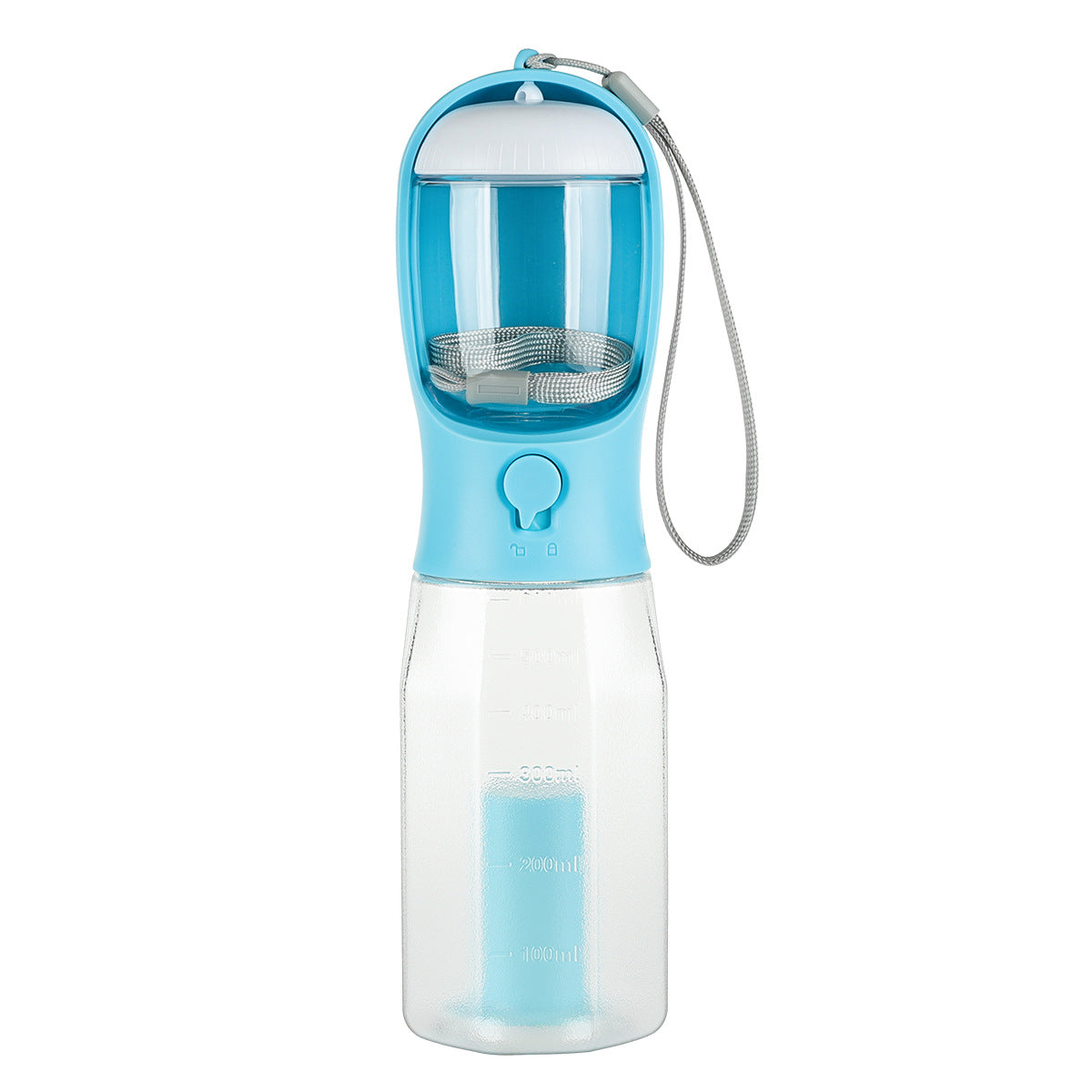 Portable Dog Water Bottle with Waste Bag Dispenser