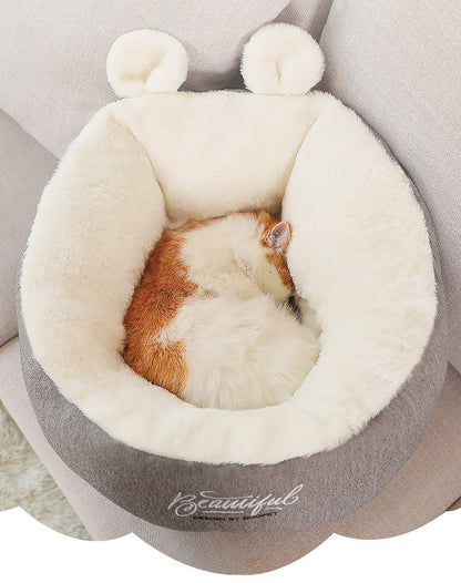 Warm Soft Dog Bed for Comfortable Sleep