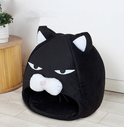Indoor Cat House with Removable Cover