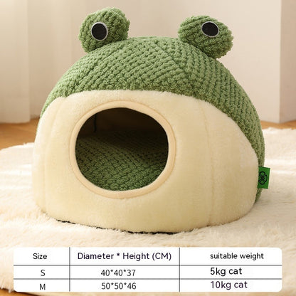Warm Pet Bed for Cats and Small Dogs
