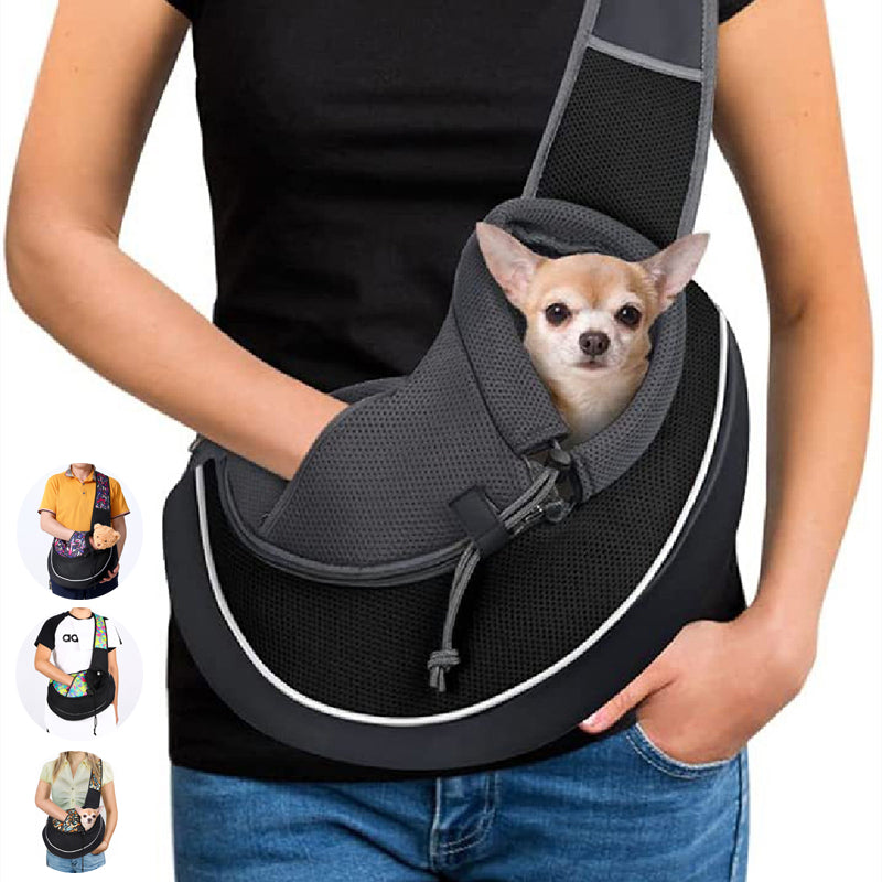 Breathable Pet Crossbody Carrier Bag
