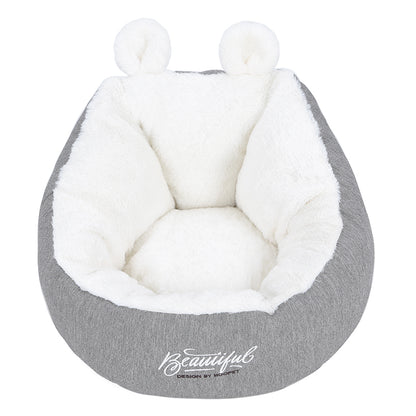 Warm Soft Dog Bed for Comfortable Sleep