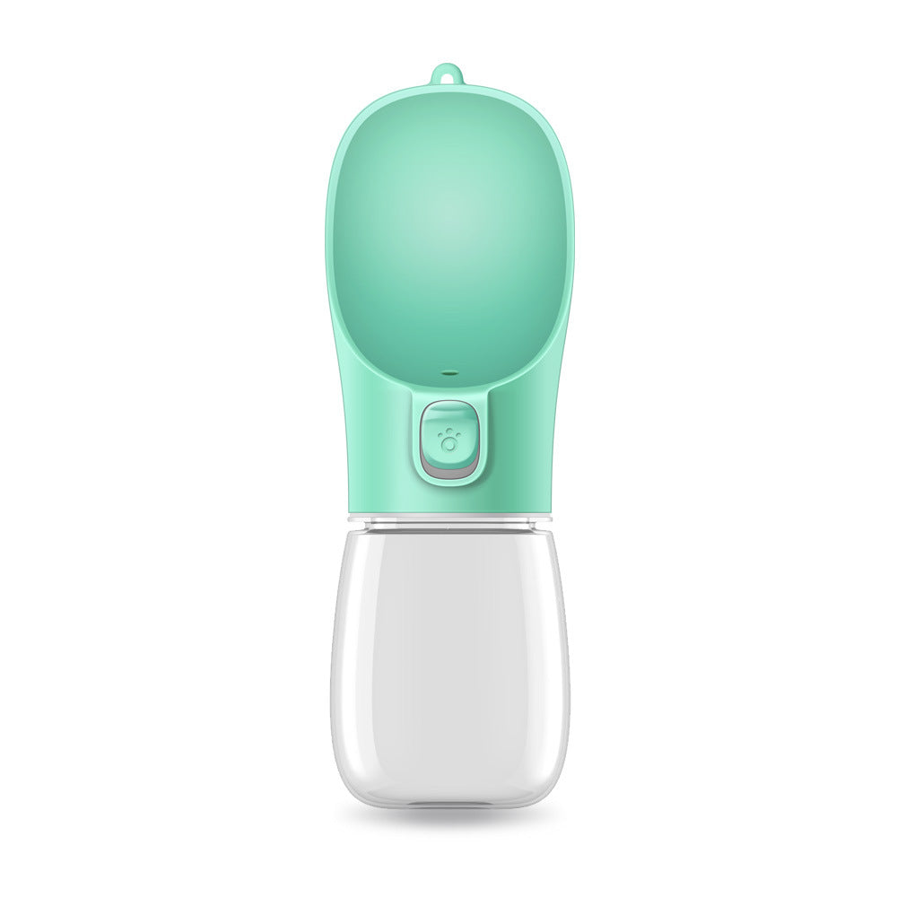 Portable Dog Water Bottle with Built-in Bowl