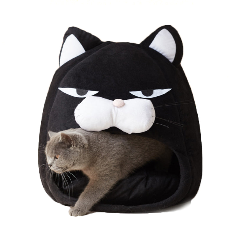 Indoor Cat House with Removable Cover