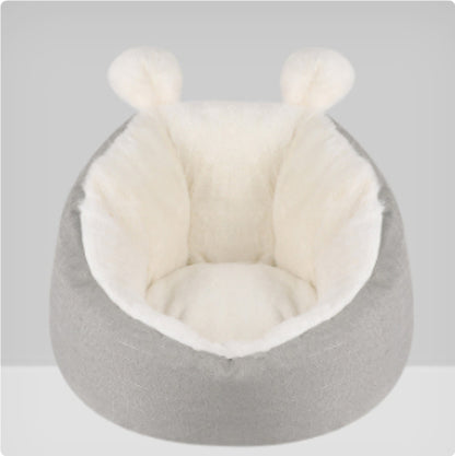 Warm Soft Dog Bed for Comfortable Sleep